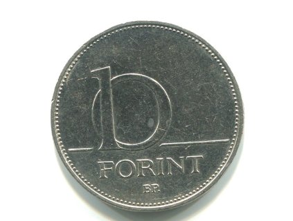 MAĎARSKO. 10 forint 2004.