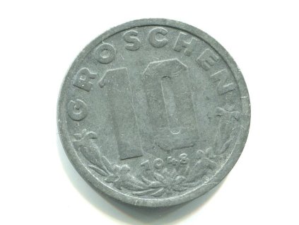 RAKOUSKO. 10 Groschen 1948.