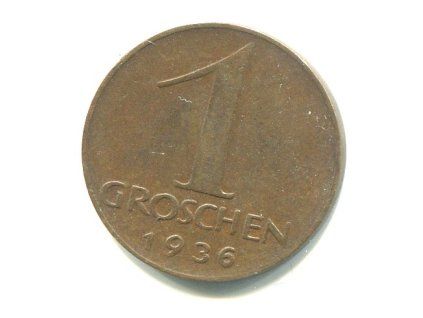 RAKOUSKO. 1 Groschen 1936.