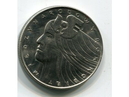 POLSKO. 20 złotych 1975. Mezinárodní rok žen.