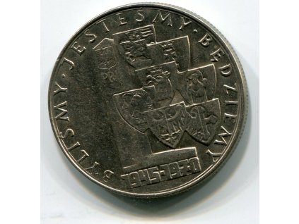 POLSKO. 10 złotych 1970. Byli jsme, jsme a budeme.