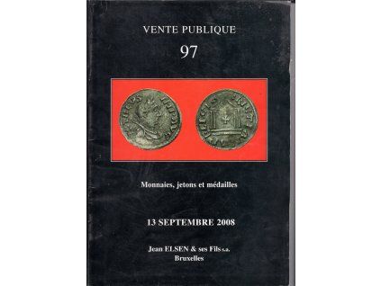 Aukční katalog firmy Jean ELSEN, Bruxelles. 97 / 13. 9.2008..