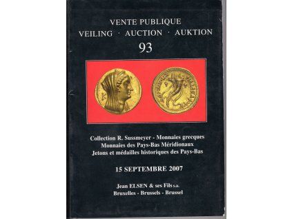 Aukční katalog firmy Jean ELSEN, Bruxelles. 93 / 15. 9.2007.