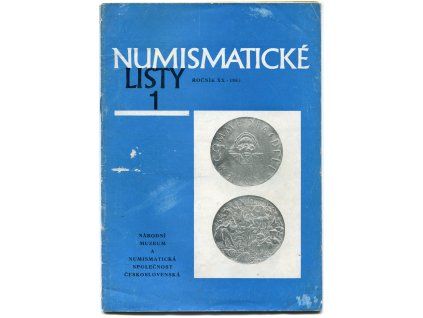 Numismatické listy. 1965. Neváz.