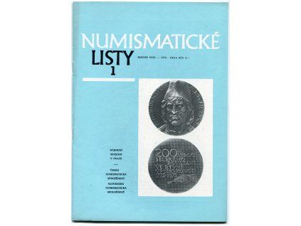 Numismatické listy. 1976. Neváz.