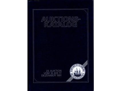 Aukční katalog firmy Emporium Hamburg, č. 23 / 16.-17. 8.1991.