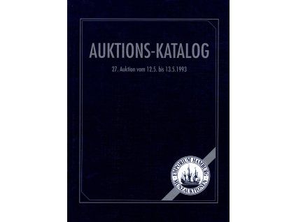 Aukční katalog firmy Emporium Hamburg, č. 27 / 12.-13. 5.1993.