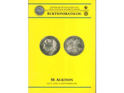 Aukční katalog firmy Leipziger Münzhandlung, 15.-16. 9.2006.