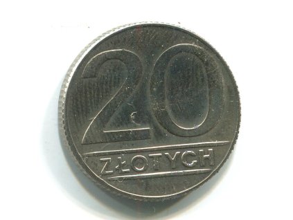 POLSKO. 20 złotych 1990.