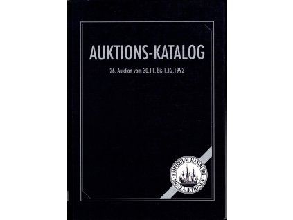 Aukční katalog firmy Emporium Hamburg, č. 26 / 30.11-1.12.1992.
