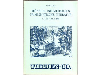 Aukční katalog firmy TIETJEN, Hamburg, č. 57 / 9.-10. 3.1989.