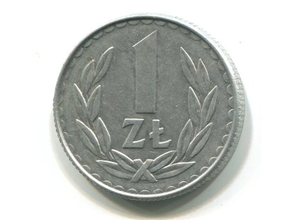 POLSKO. 1 złoty 1988.