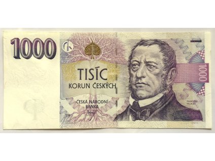 ČESKO. 1000 korun 1996. Série C 72. Hej. CZ 19.