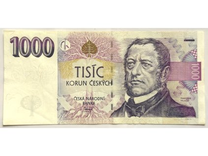 ČESKO. 1000 korun 1996. Série C 20. Hej. CZ 19.