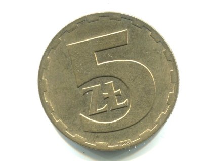 POLSKO. 5 złotych 1976.