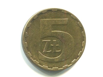 POLSKO. 5 złotych 1987.