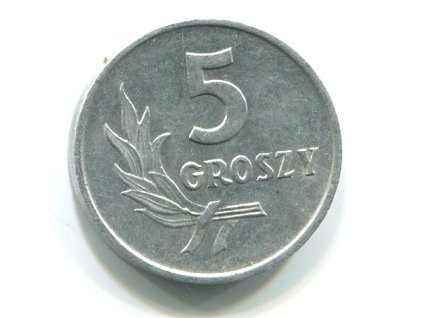 POLSKO. 5 groszy 1958