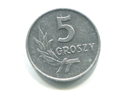 POLSKO. 5 groszy 1963.