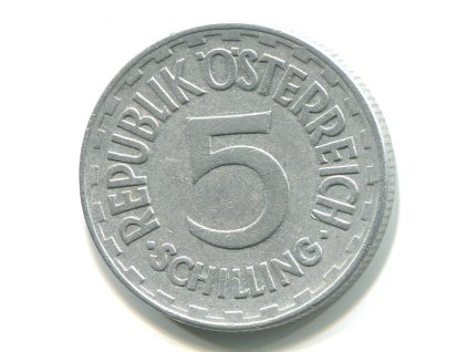 RAKOUSKO. 5 Schilling 1952.