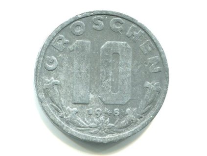 RAKOUSKO. 10 Groschen 1948.