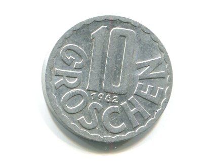 RAKOUSKO. 10 Groschen 1962.