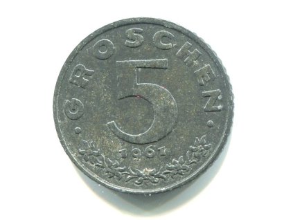 RAKOUSKO. 5 Groschen 1961.