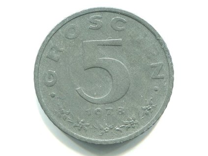 RAKOUSKO. 5 Groschen 1978.