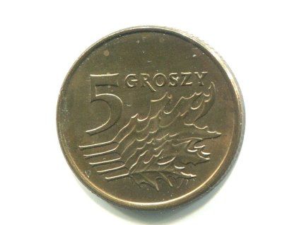 POLSKO. 5 groszy 1990.