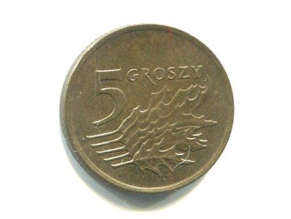POLSKO. 5 groszy 1991.