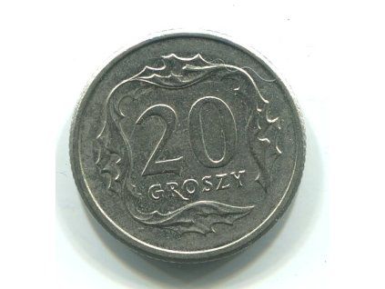 POLSKO. 20 groszy 2009.