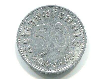 NĚMECKO. 50 Pfennig 1935/A.