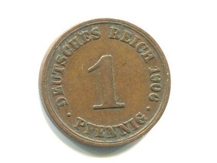 NĚMECKO. 1 Pfennig 1906/A.
