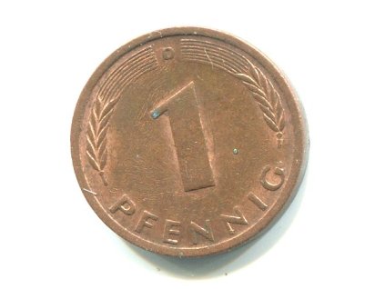 NĚMECKO. 1 Pfennig 1974/D.