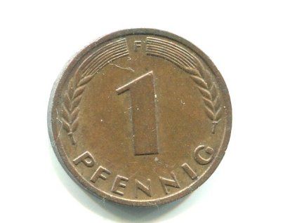 Německo. 1 Pfennig 1966/F.