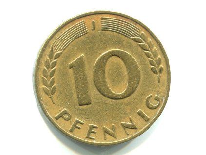 Německo. 10 Pfennig 1949/J.
