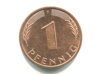 NĚMECKO. 1 Pfennig 1994/F