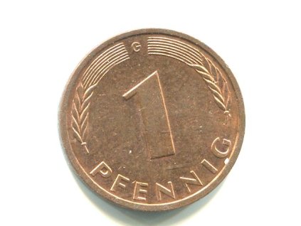 NĚMECKO. 1 Pfennig 1994/G