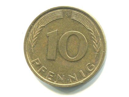NĚMECKO. 10 pfennig 1994/G