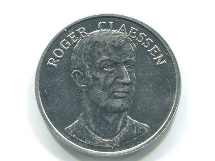 BELGIE. Roger CLAESSEN, belgický fotbalista.