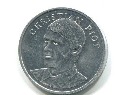 BELGIE. Christian PIOT, belgický fotbalový brankář.