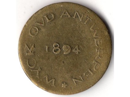 BELGIE. Antwerpen. Wyck Ovd. 1894.