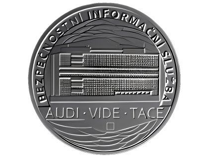 Bezpečnostní informační služba stříbrná mince 2