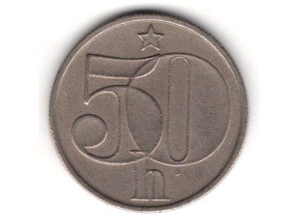 ČESKOSLOVENSKO. 50 haléřů 1978.