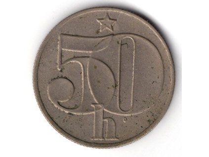 ČESKOSLOVENSKO. 50 haléřů 1989.