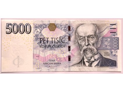 ČESKO. 5000 korun 2023. Série Z 97. Hej. CZ 37.