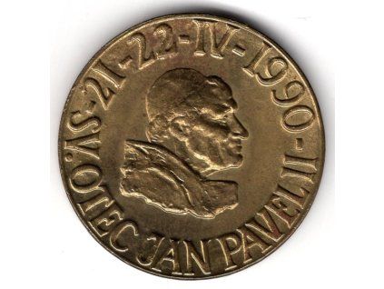 Jan Pavel II. Návštěva Československa 1990. Praha - Bratislava - Velehrad.