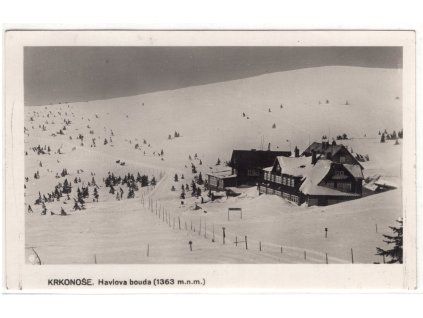 KRKONOŠE. Havlova bouda (1363 m.n.m.).