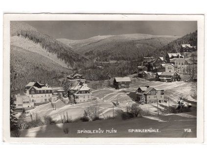 KRKONOŠE. Špindlerův mlýn.