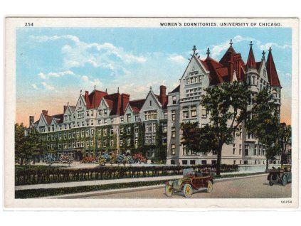 USA. Women's Dormitories, University of Chicago.