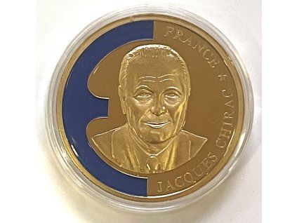 FRANCIE. Jacques Chirac. Europe 1998.